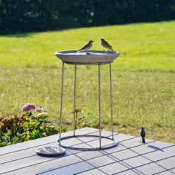 Granicium®-Vogeltränke mit Edelstahl-Ständer