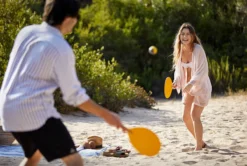 Handgefertigtes Beachball-Spiel