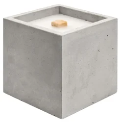 Handgefertigtes Beton-Wachslicht