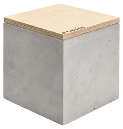 Handgefertigtes Beton-Wachslicht