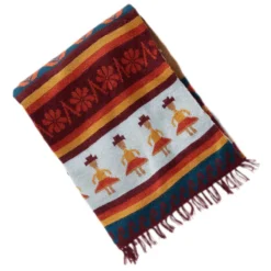 Handgestrickter Alpaka-Schal