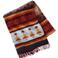 Handgestrickter Alpaka-Schal