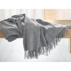 Handgewebte Kaschmir-Kuscheldecke