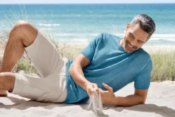 Hanf-Cargo-Shorts oder -Hose
