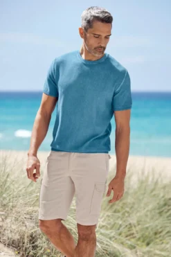 Hanf-Cargo-Shorts oder -Hose