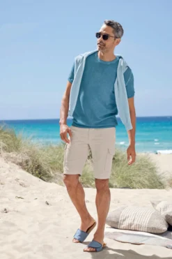 Hanf-Cargo-Shorts oder -Hose