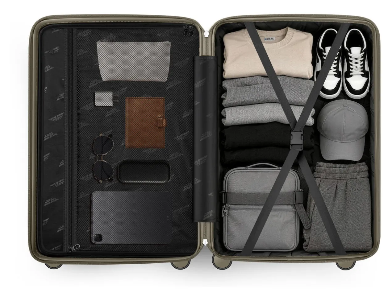 Hartschalen-Trolley, 3er-Set