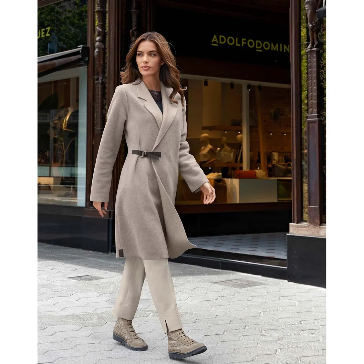 Henriette Steffensen Fleece-Kurzmantel