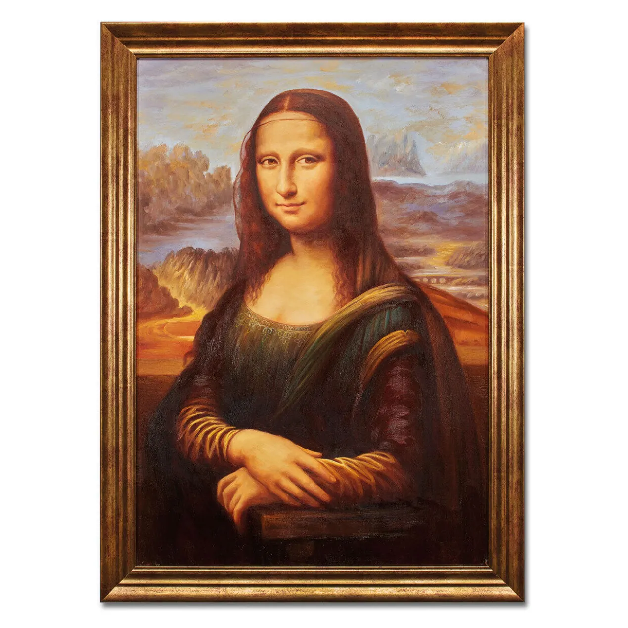 Hui Liu malt Leonardo da Vinci – Mona Lisa