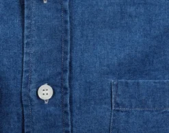 Ingram Leinen-Denim-Hemd
