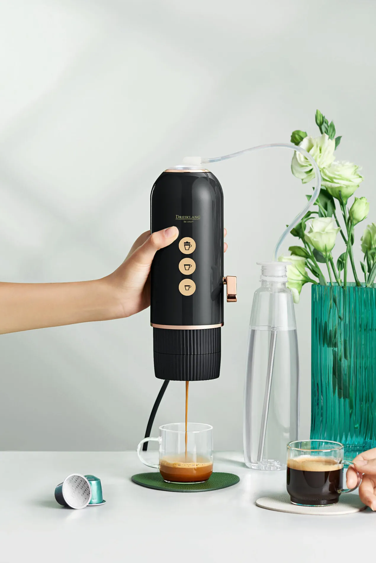 4-in-1 Kaffee- und Teebereiter