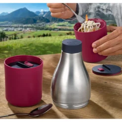 2-in-1 Lunchcontainer/Trinkflasche