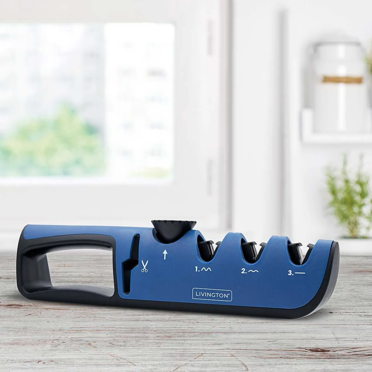 3-in-1 Messer-/Scherenschärfer