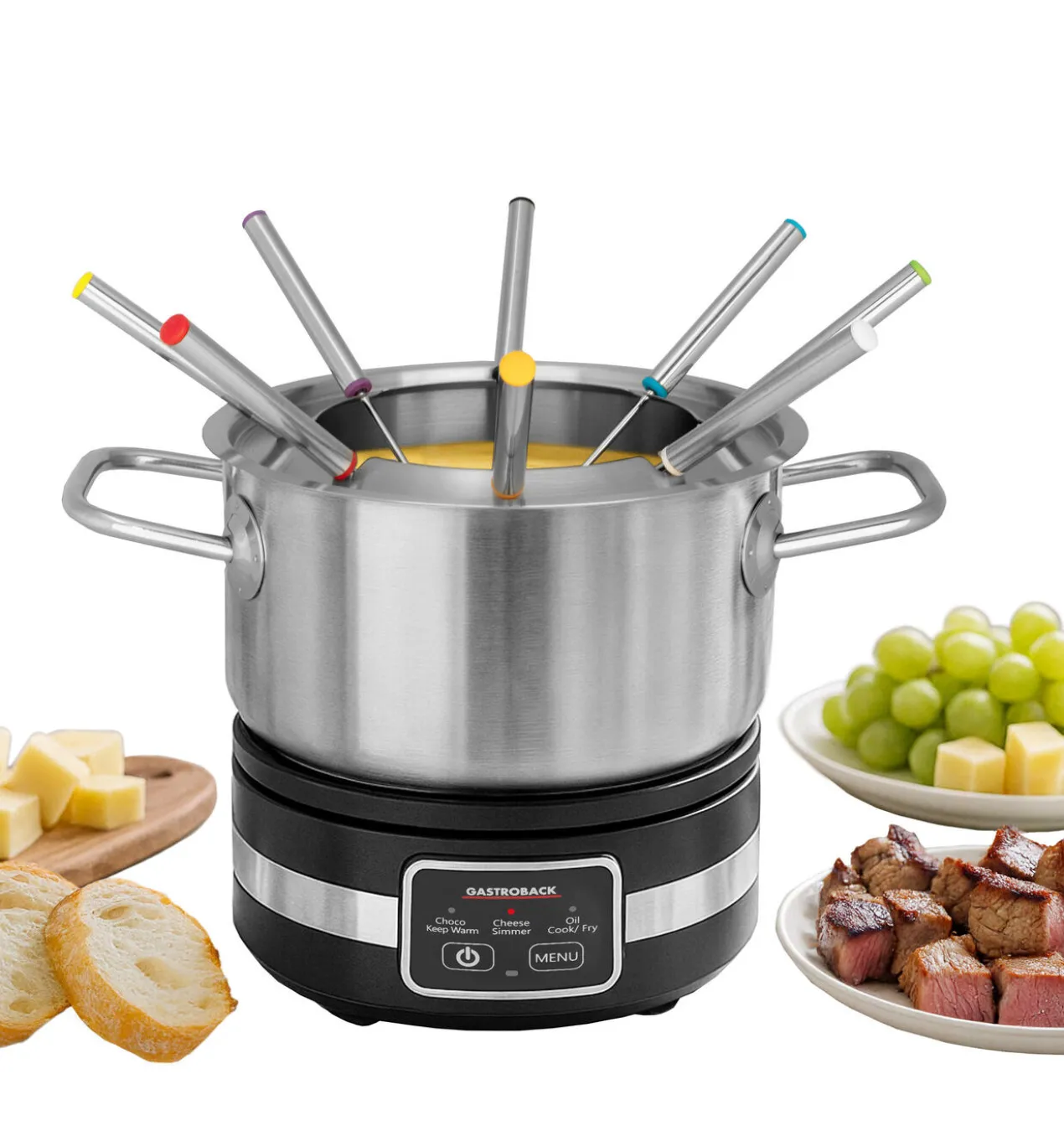 4-in-1 Multifunktions-Fondue