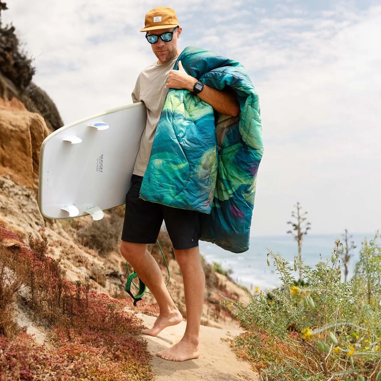 3-in-1 Recycling-Reisedecke