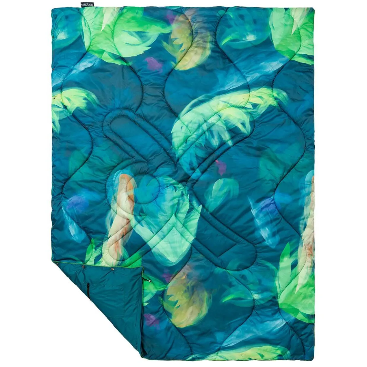 3-in-1 Recycling-Reisedecke