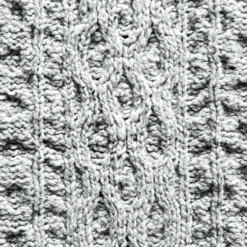 IrelandsEye Aran-Strickplaid