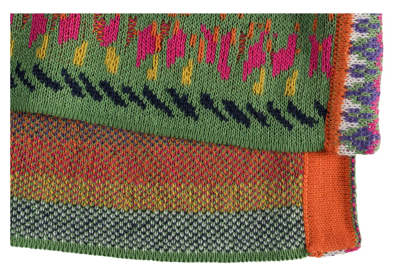 IVKO Jacquard-Boxy-Strickshirt