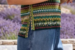IVKO Jacquard-Strickshirt