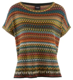 IVKO Jacquard-Strickshirt
