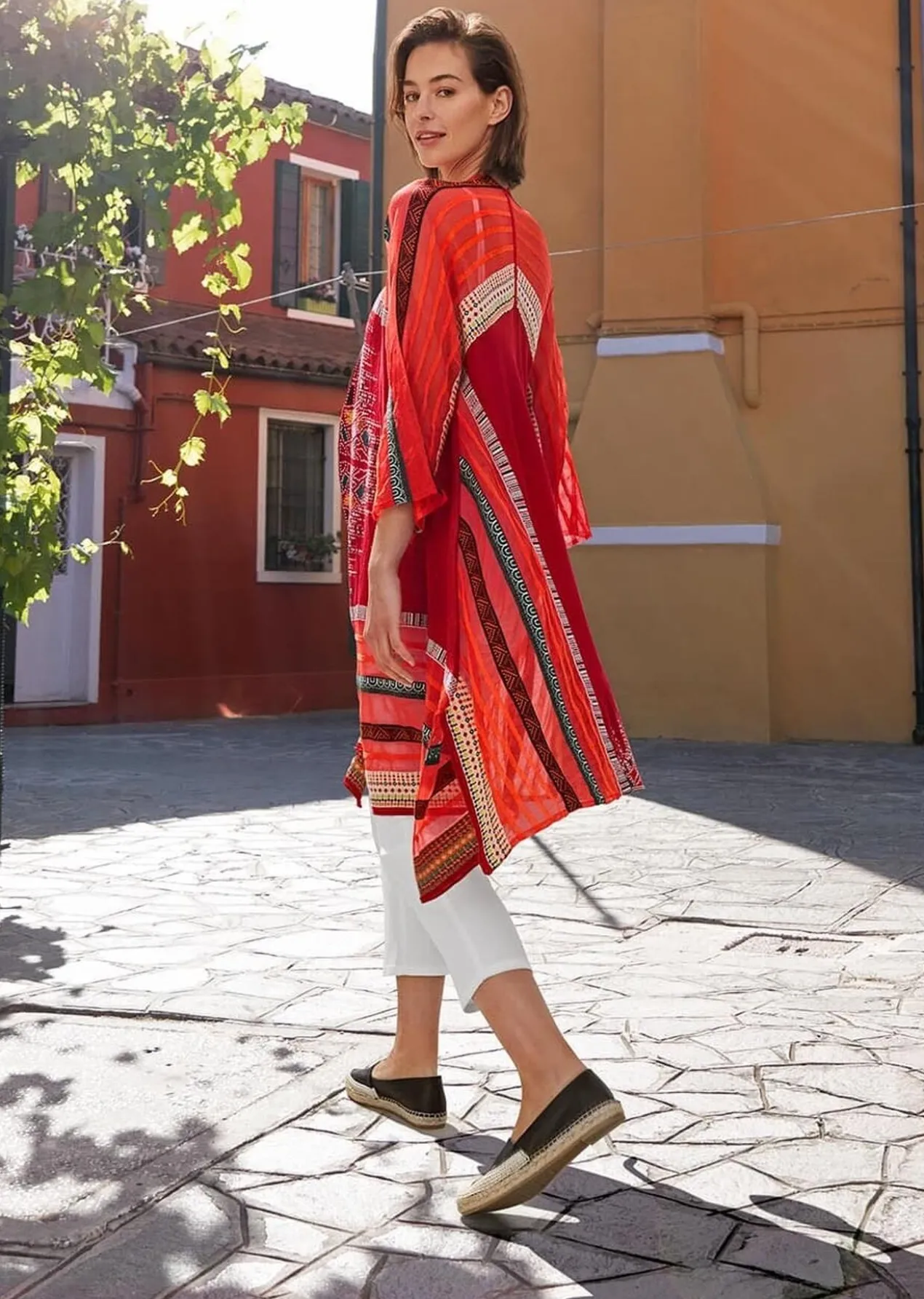 IVKO Kimono-Strickjacke
