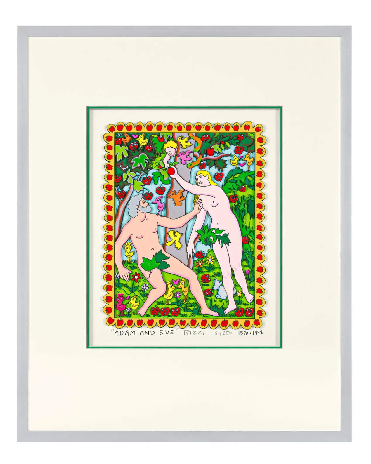 James Rizzi – Adam and Eve