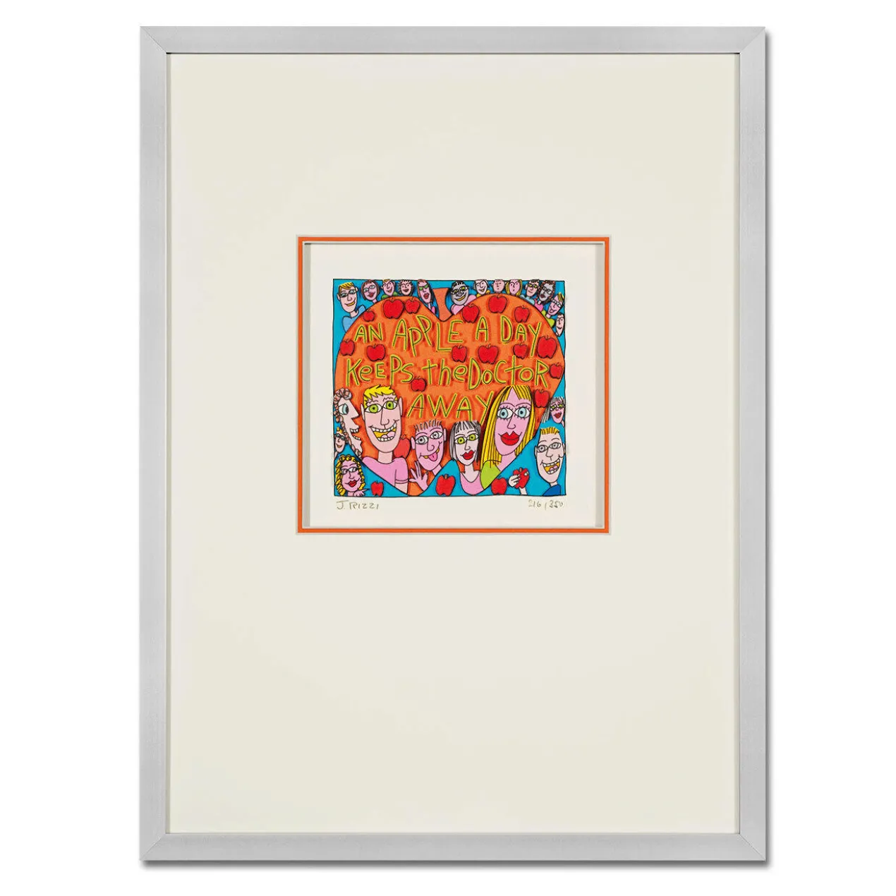 James Rizzi – An apple a day keeps the doctor away