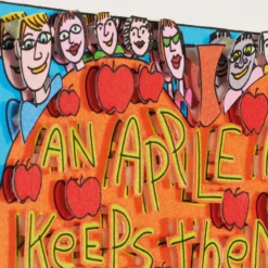 James Rizzi – An apple a day keeps the doctor away