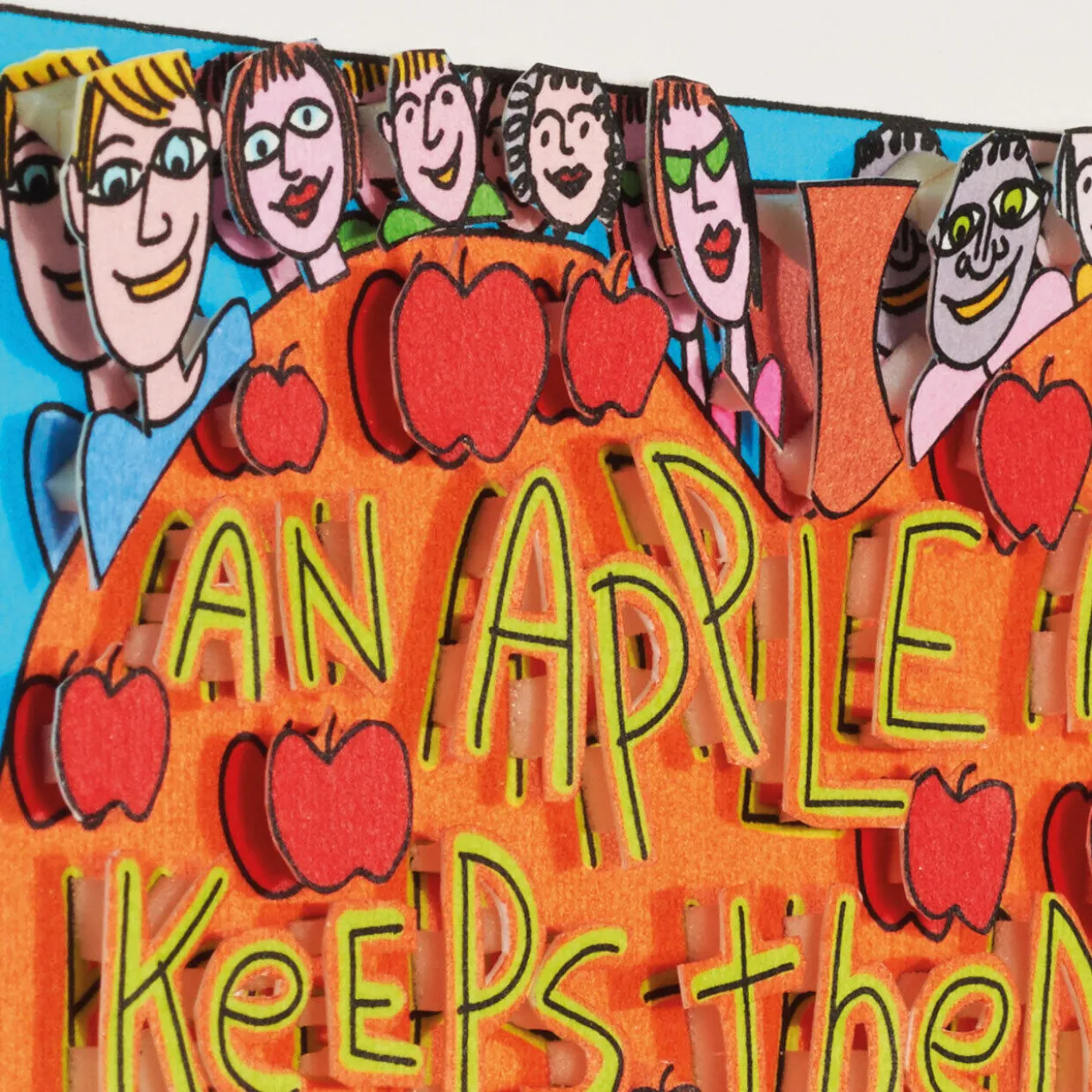 James Rizzi – An apple a day keeps the doctor away