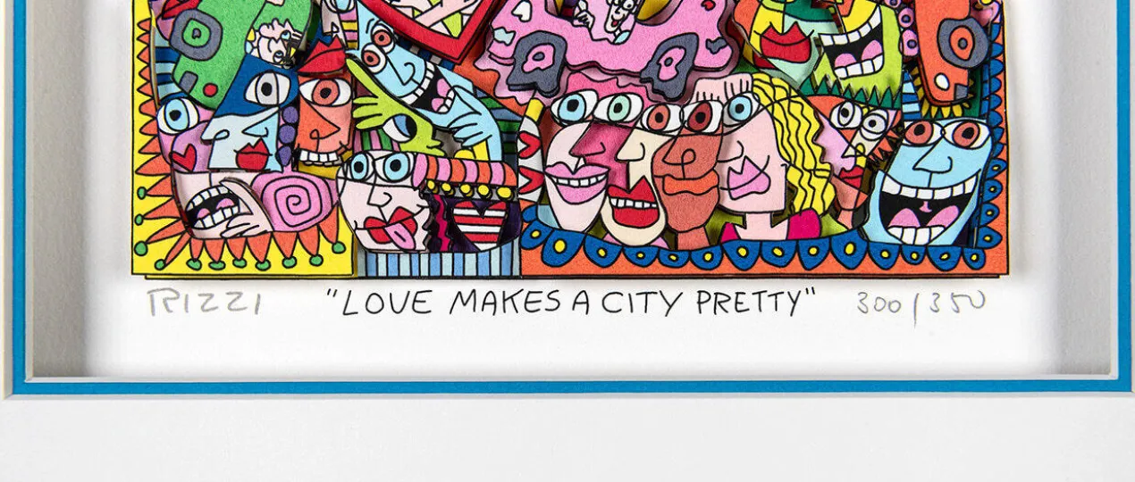 James Rizzi – Love makes a city pretty