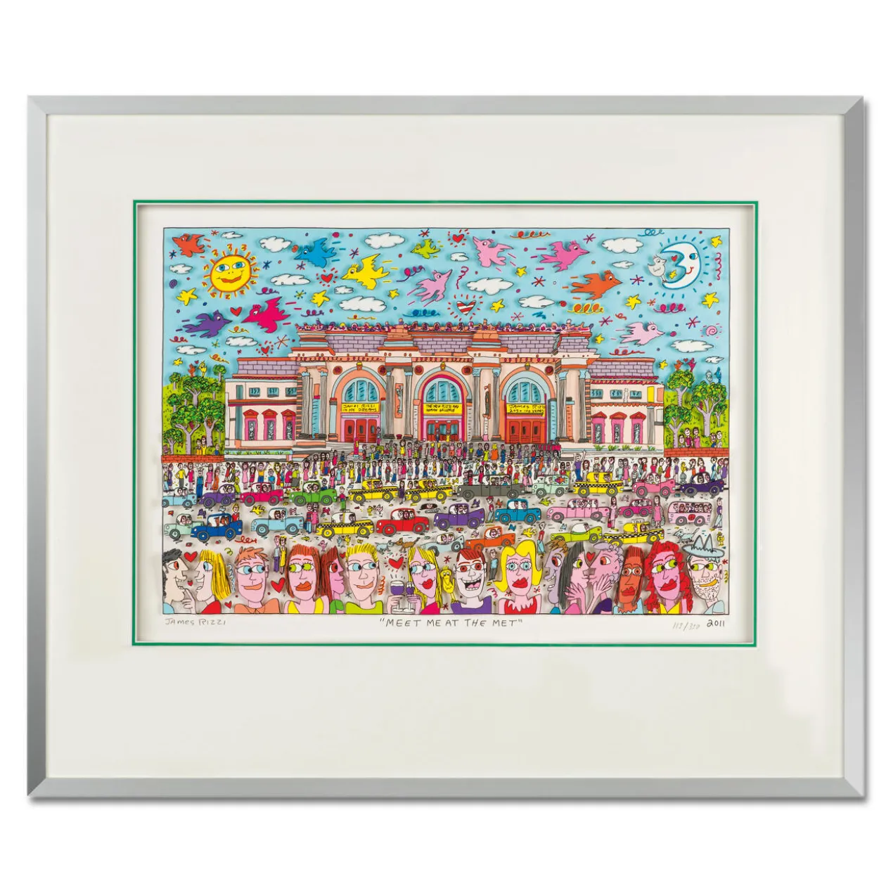 James Rizzi – MEET ME AT THE MET, 2011
