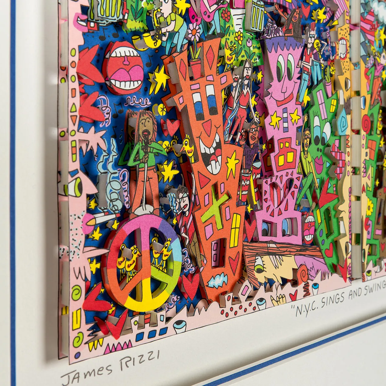 James Rizzi – New York City sings and swings, 2013