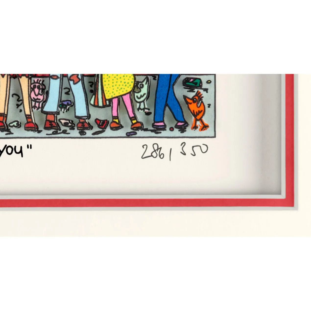 James Rizzi – True love for two - That means me and you