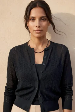 John Smedley Ajour-­Cardigan