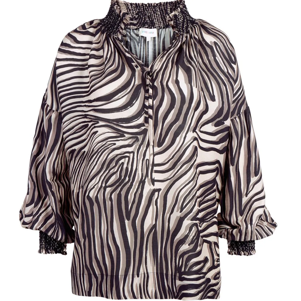 Joyce & Girls Wollseiden-Tunika-Bluse