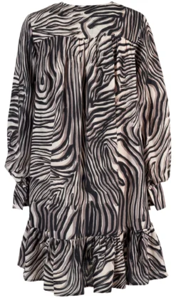 Joyce & Girls Wollseiden-Volant-Kleid