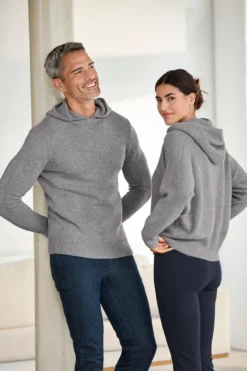 Junghans 1954 Boiled Cashmere Hoodie, Herren