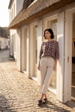 Junghans 1954 ­Brushed-Cashmere-Pullover, Leo