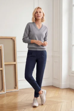 Junghans 1954 Handtaschen-Rolli oder -V-Pullover