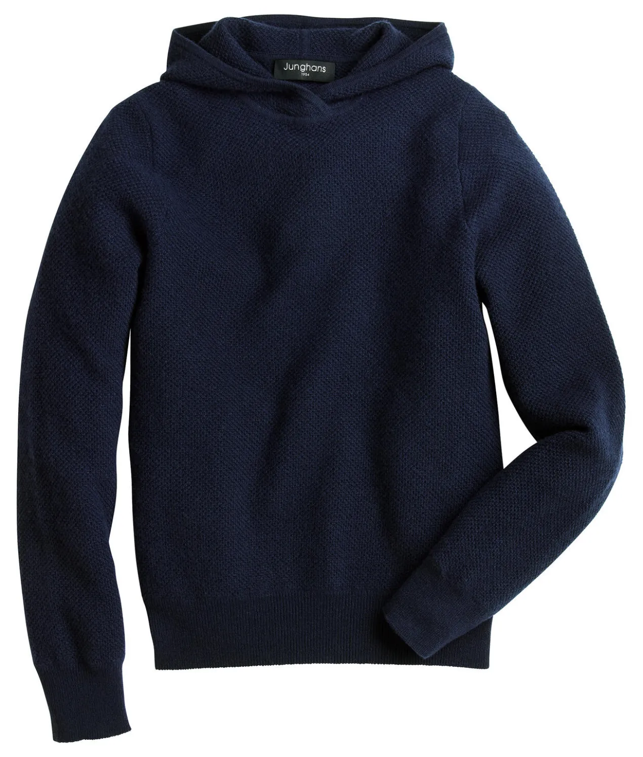 Junghans 1954 Kaschmir-Piqué-Hoodie
