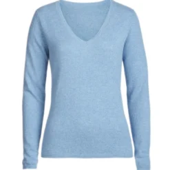 Junghans 1954 Kaschmir V-Pulli oder Rolli, Damen