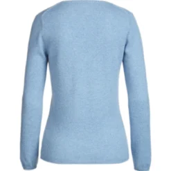 Junghans 1954 Kaschmir V-Pulli oder Rolli, Damen