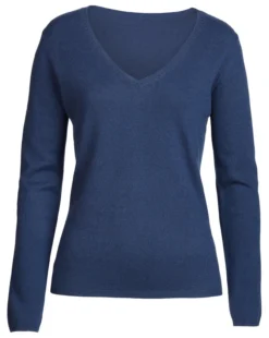 Junghans 1954 Kaschmir V-Pulli oder Rolli, Damen