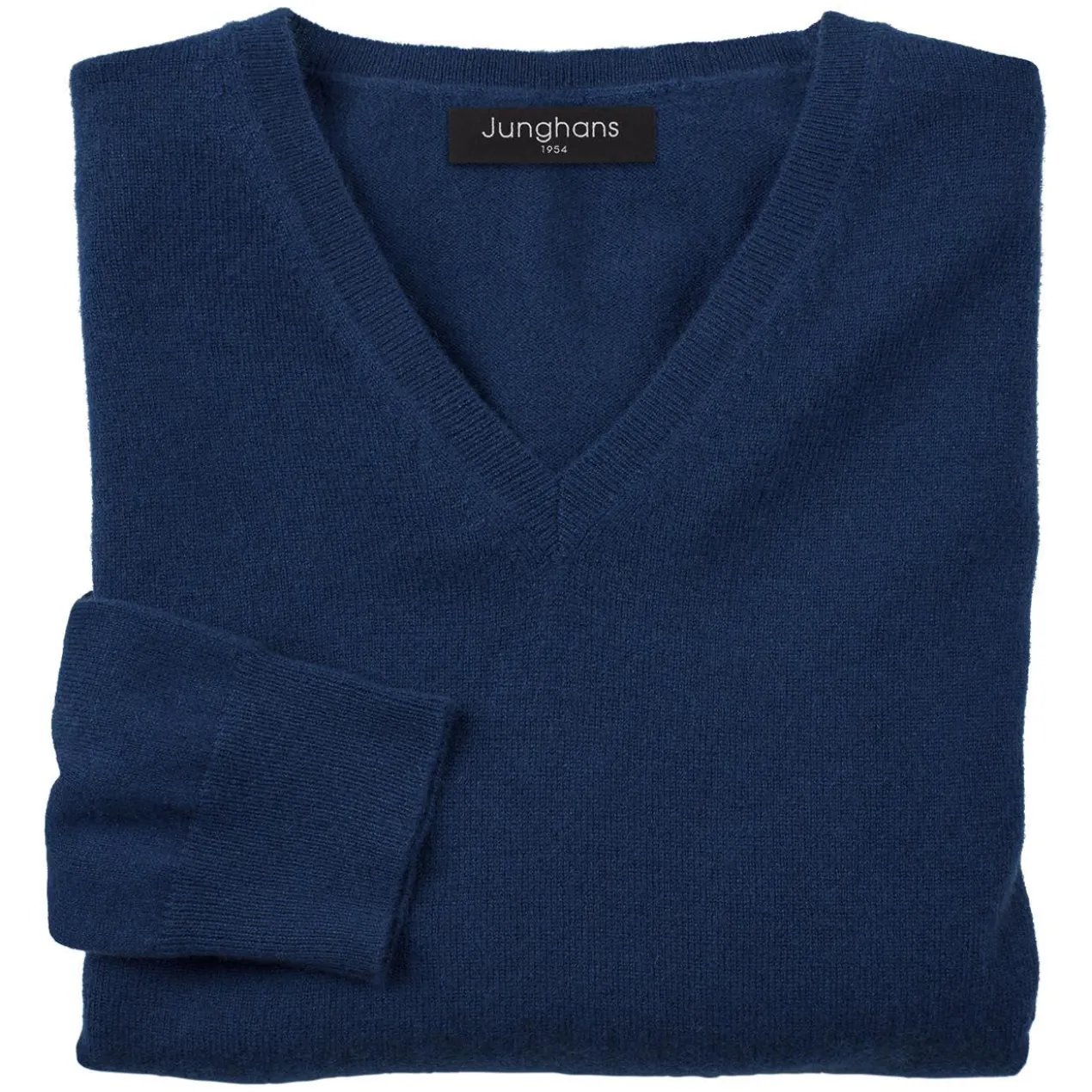 Junghans 1954 Kaschmir V-Pulli oder Rolli, Herren