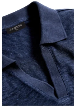 Junghans 1954 Leinen-Langarm-Polo