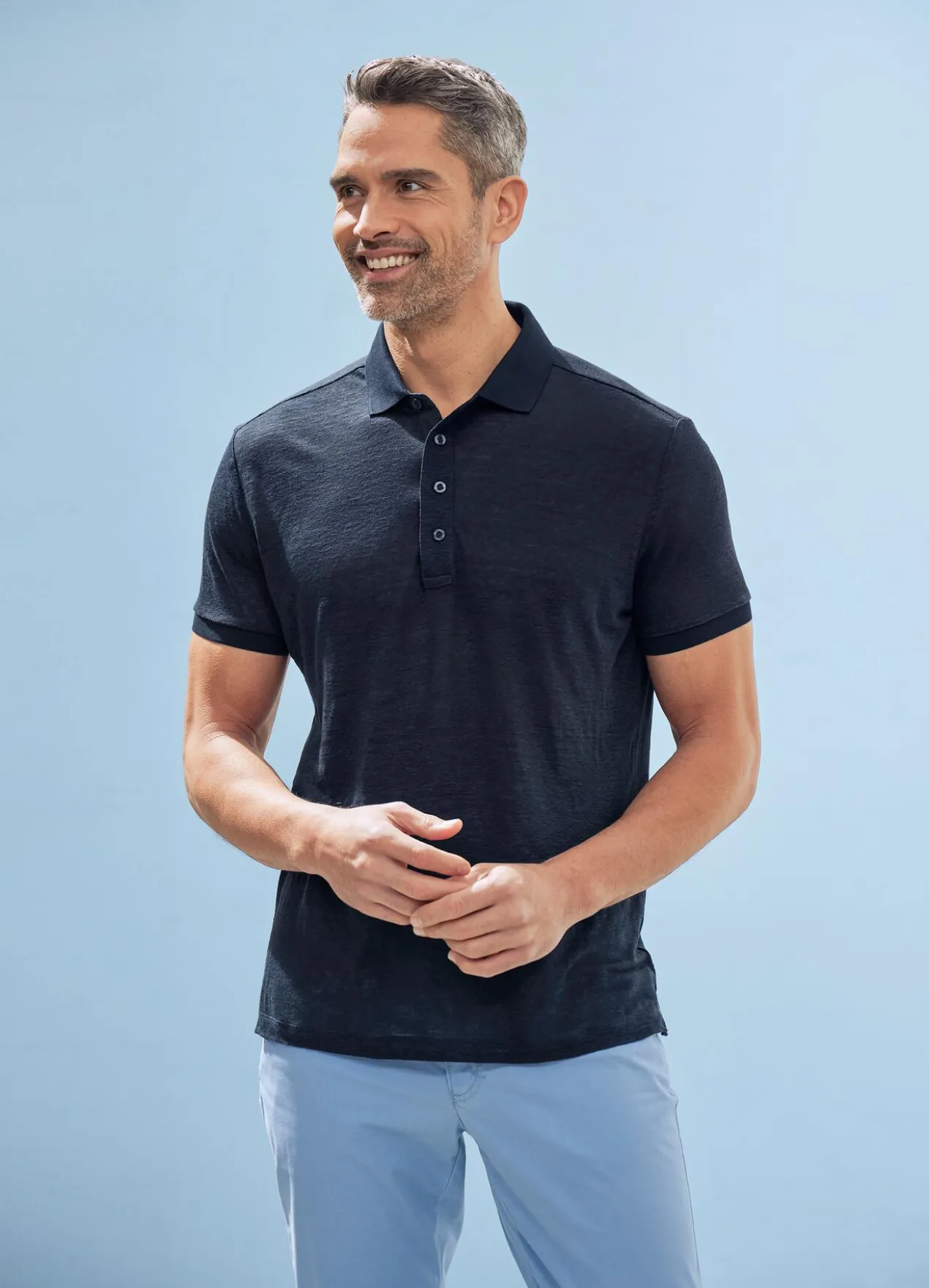 Junghans 1954 Leinen-Polo