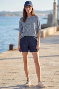Junghans 1954 Lyocell-Bouclé-Pullover
