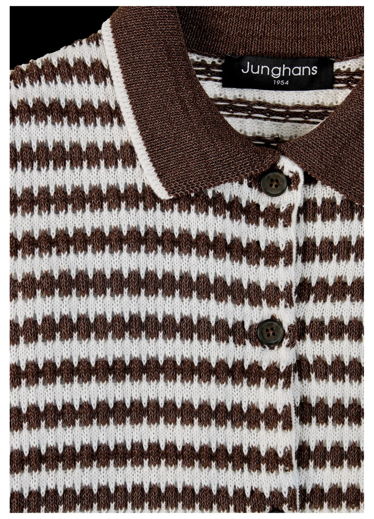 Junghans 1954 Waffel-Strickpolo