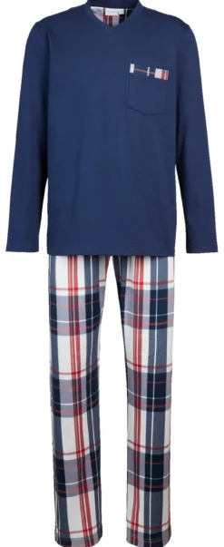 Karo-Lieblings-Pyjama lang