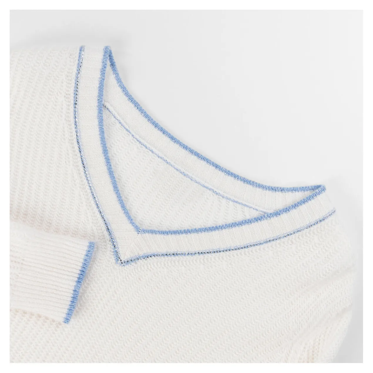 Kaschmir-Leinen-Pullover